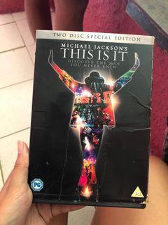 TWO DISC SPECIAL EDITION MICHAEL JACKSON’S THIS IS IT