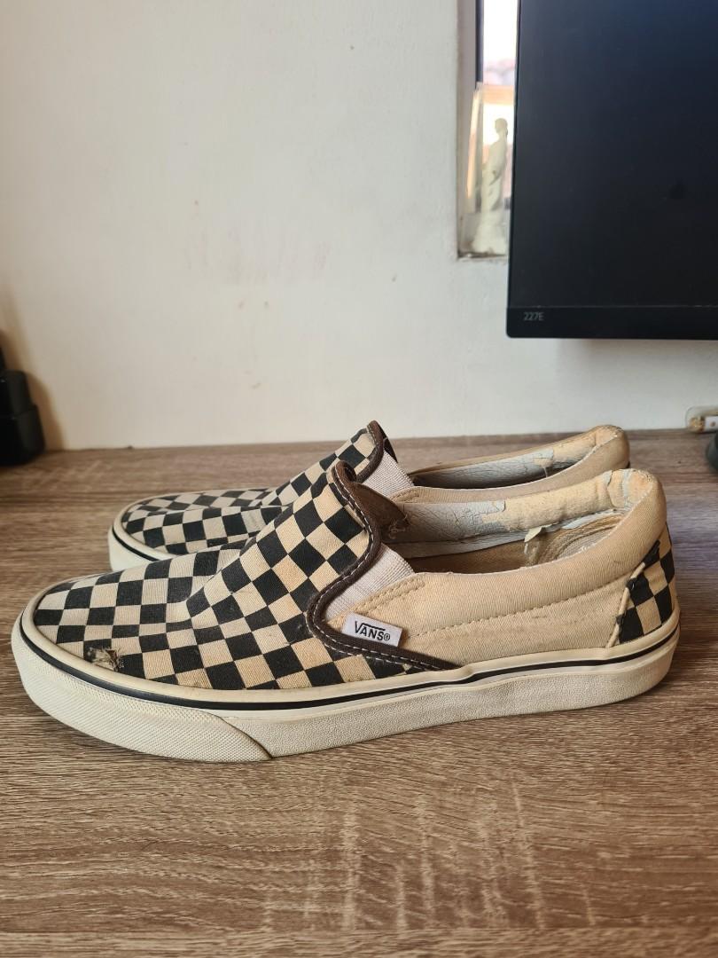 vans checkerboard slip on Men s Fashion Footwear Sneakers on