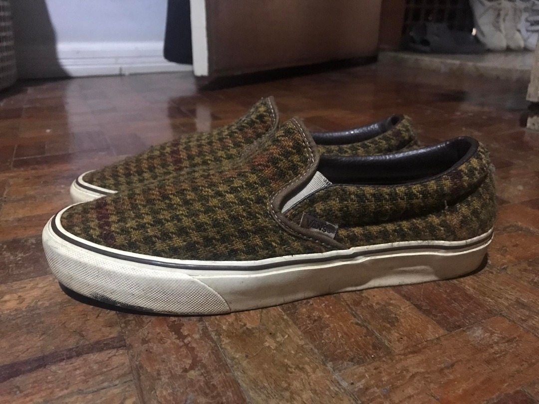 Vans slip on wool online