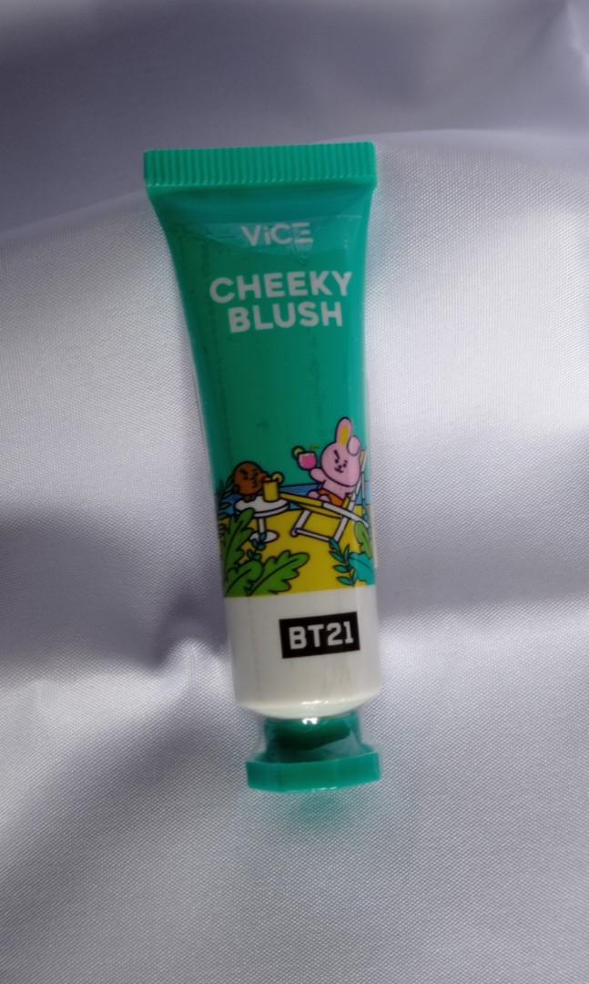 Vice X Bt21 Everyday Nude Cheeky Blush 11broke Beauty Personal Care