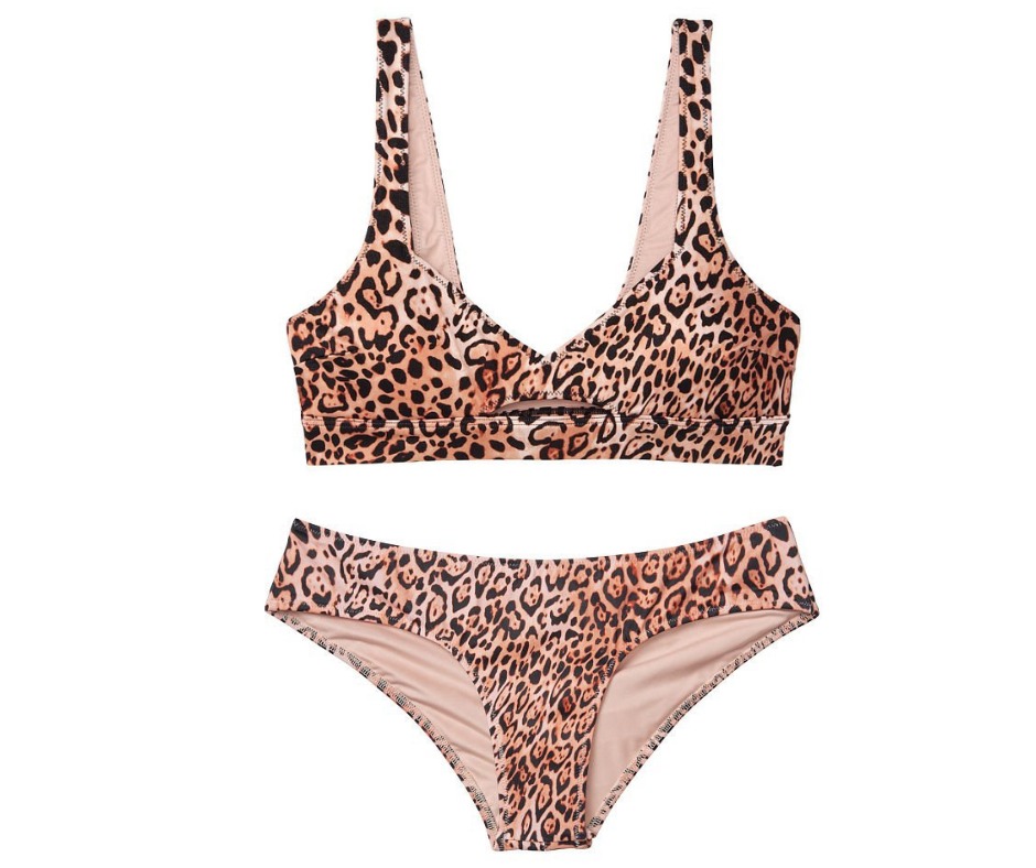 Victoria's Secret VS XS Bikini 2 piece Swimwear Authentic New Animal