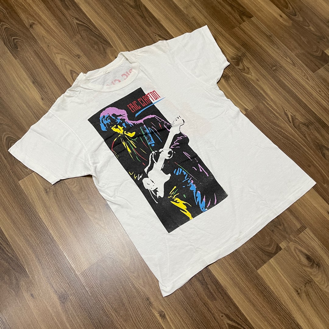 Vintage Eric Clapton Journeyman World Tour 1990, Men's Fashion, Tops