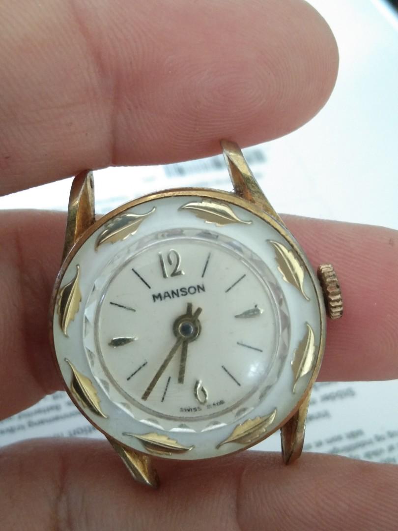 Vintage Manson lady watch Swiss made Hobbies Toys Collectibles Memorabilia Vintage Collectibles on Carousell