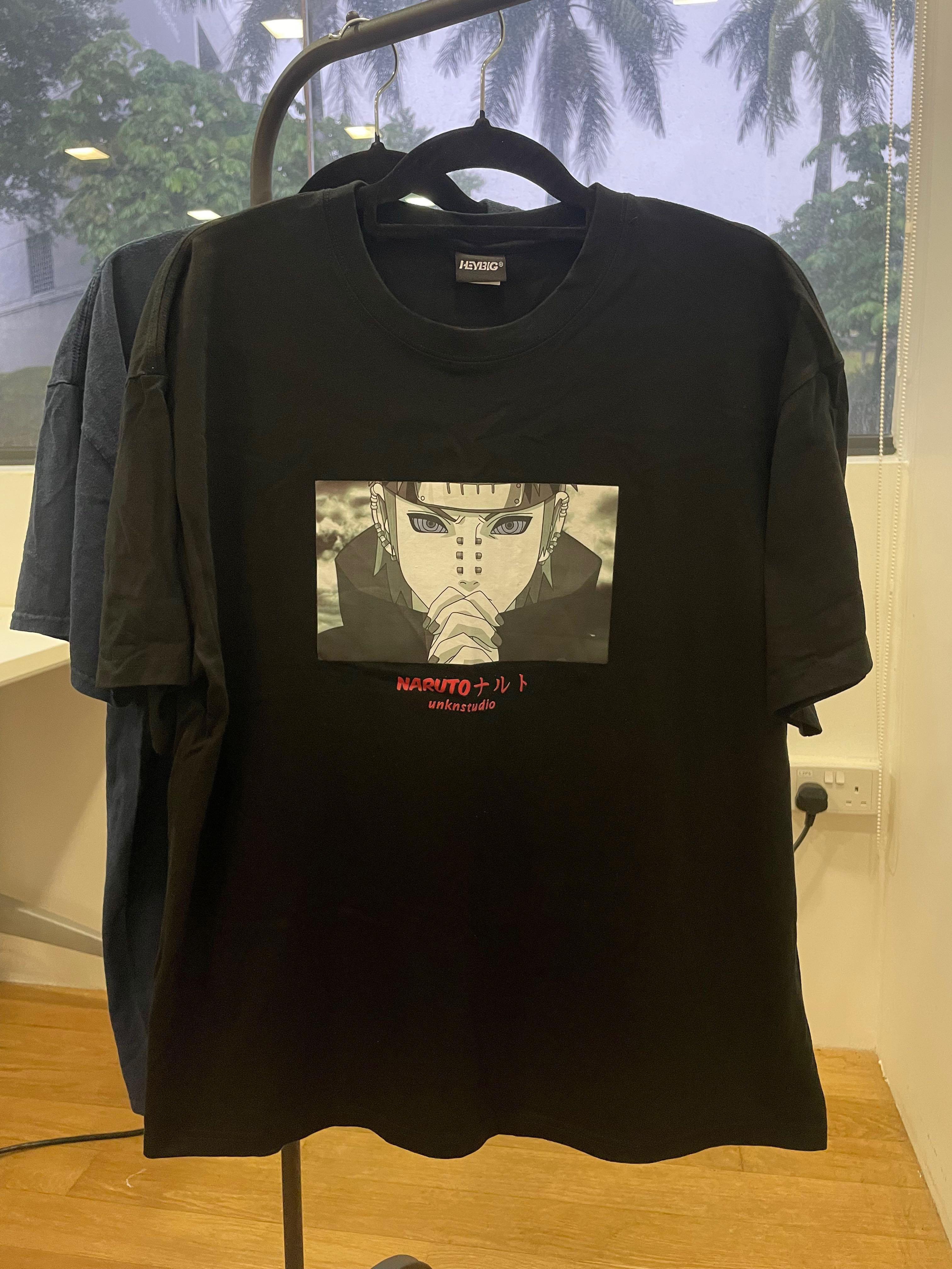 Vintage Akatsuki Shirt : Vintage Naruto Shippuden Akatsuki Shirt, Men's Fashion, Tops &amp; Sets