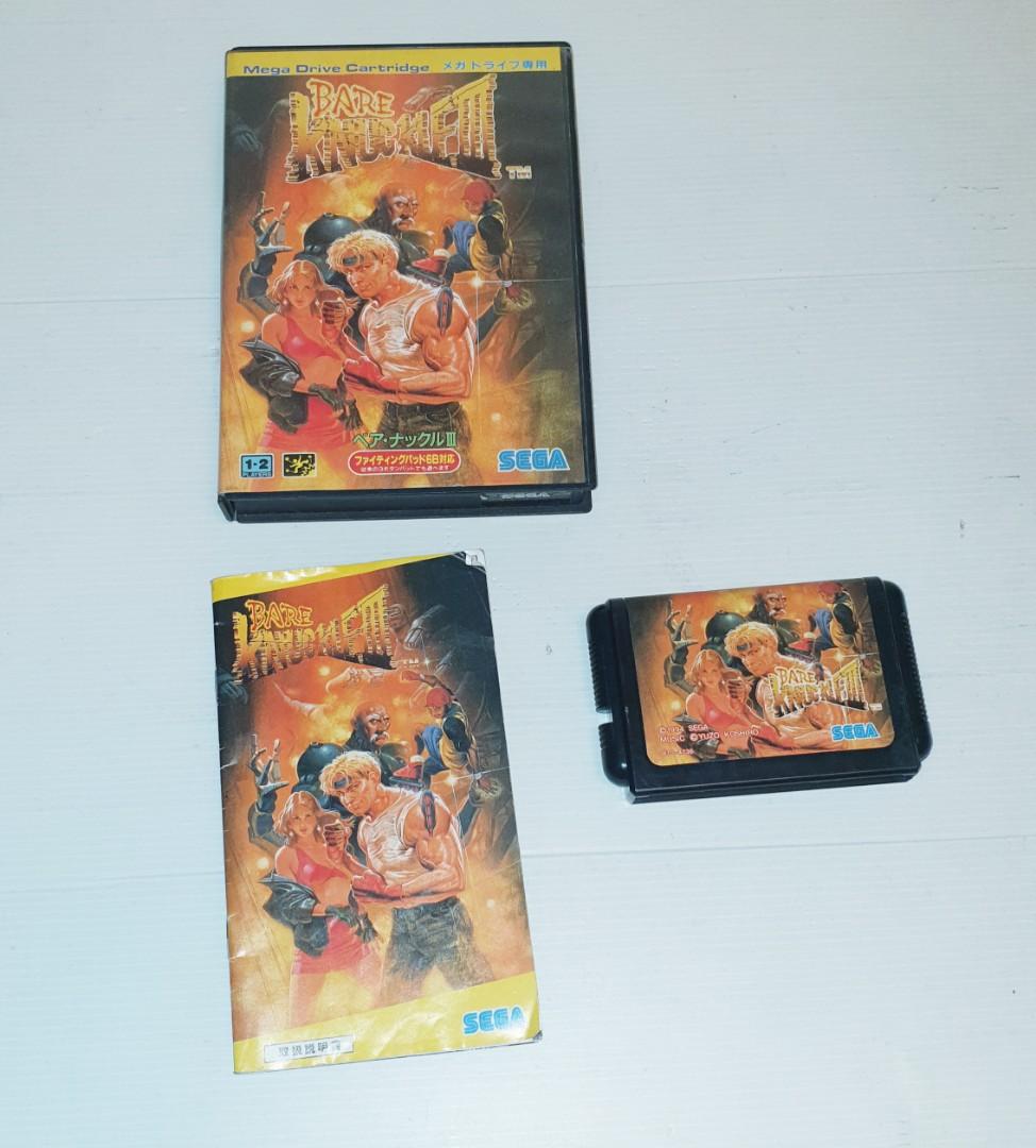 Adaptateur Cartouche Pour Sega Mega Drive/Genesis – Vintage – À Tester