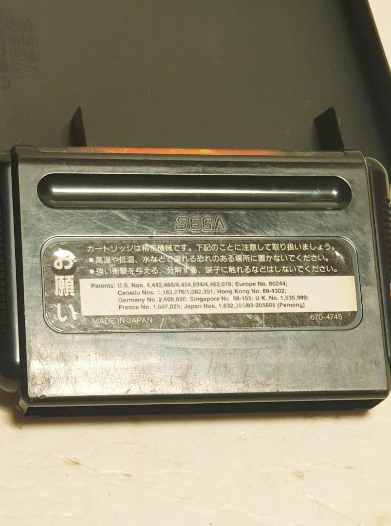Adaptateur/cartouche Pour Sega Mega Drive/Genesis - À Tester - Vintage