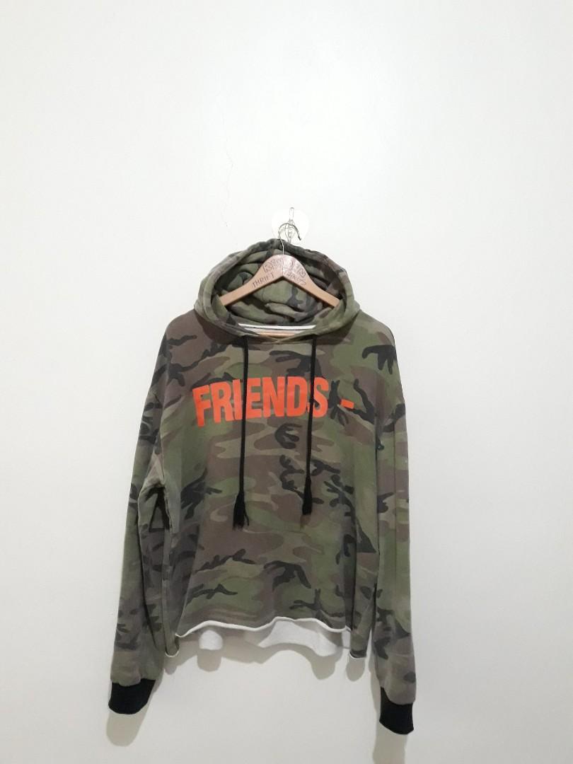 Vlone friends 2024 camo hoodie