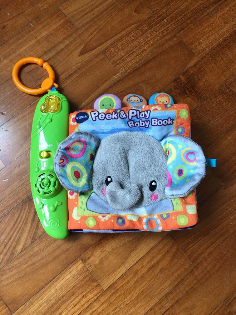 Vtech baby peek and play sales baby book