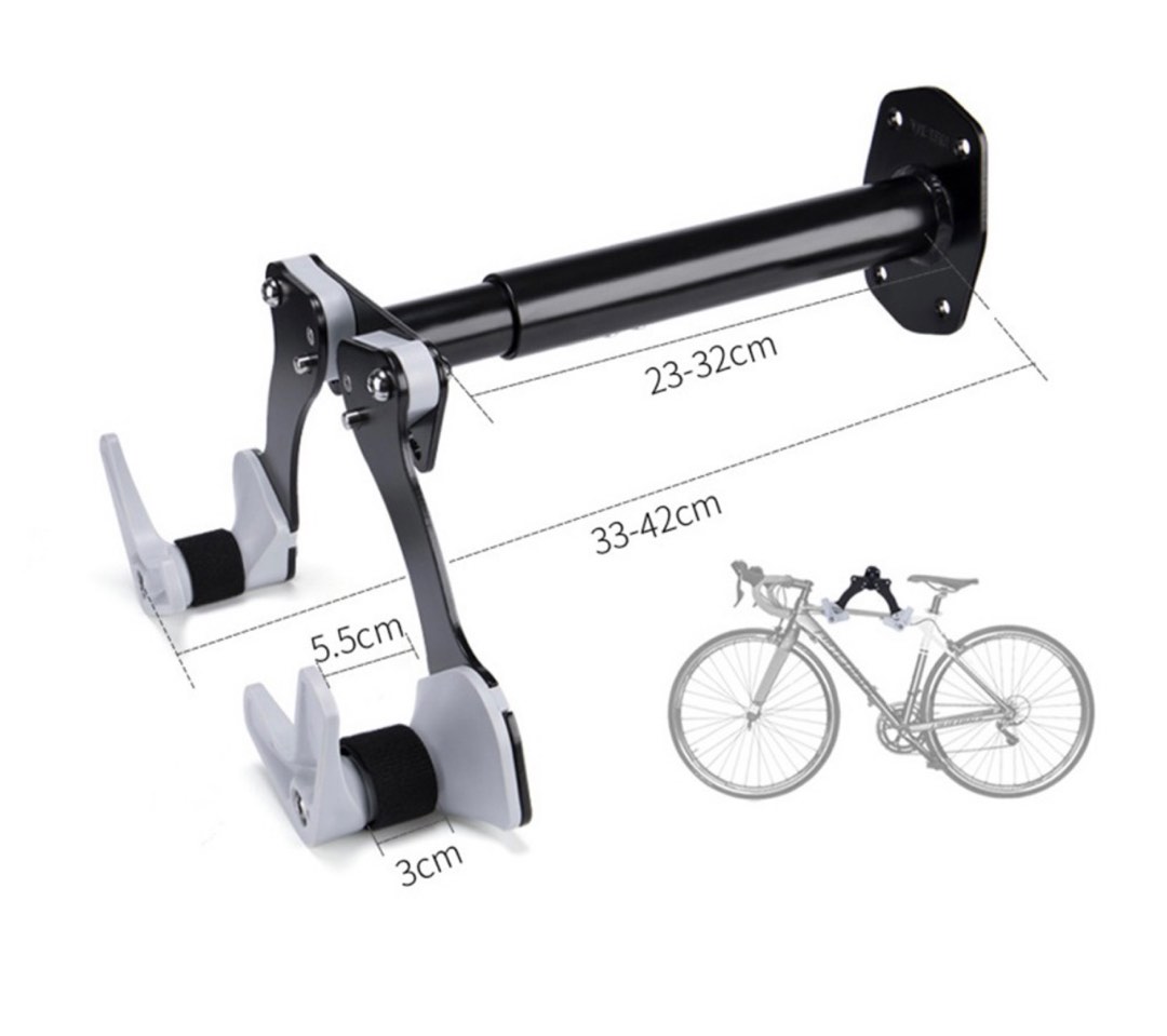 Wall mounted bracket for bicycle, Sports Equipment, Bicycles & Parts