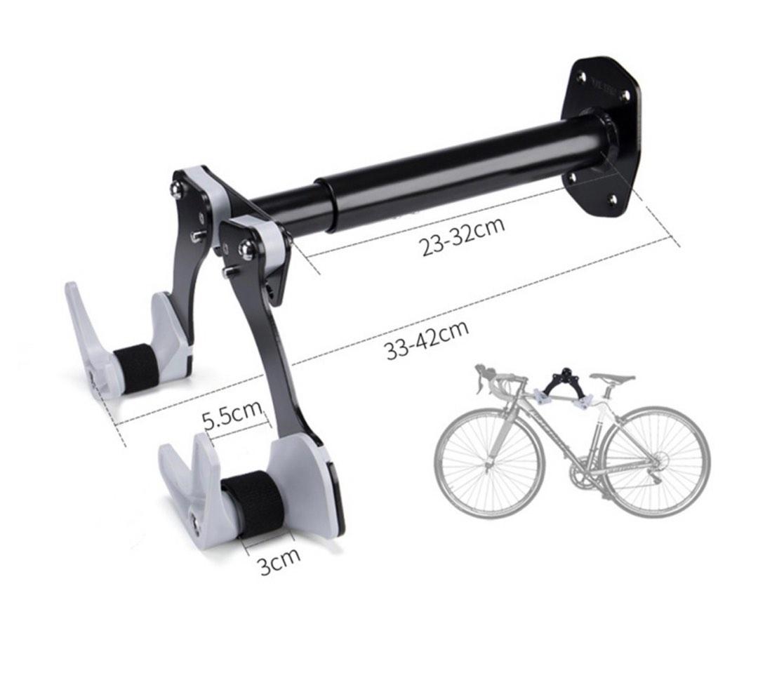 Wall mounted bracket for bicycle, Sports Equipment, Bicycles & Parts
