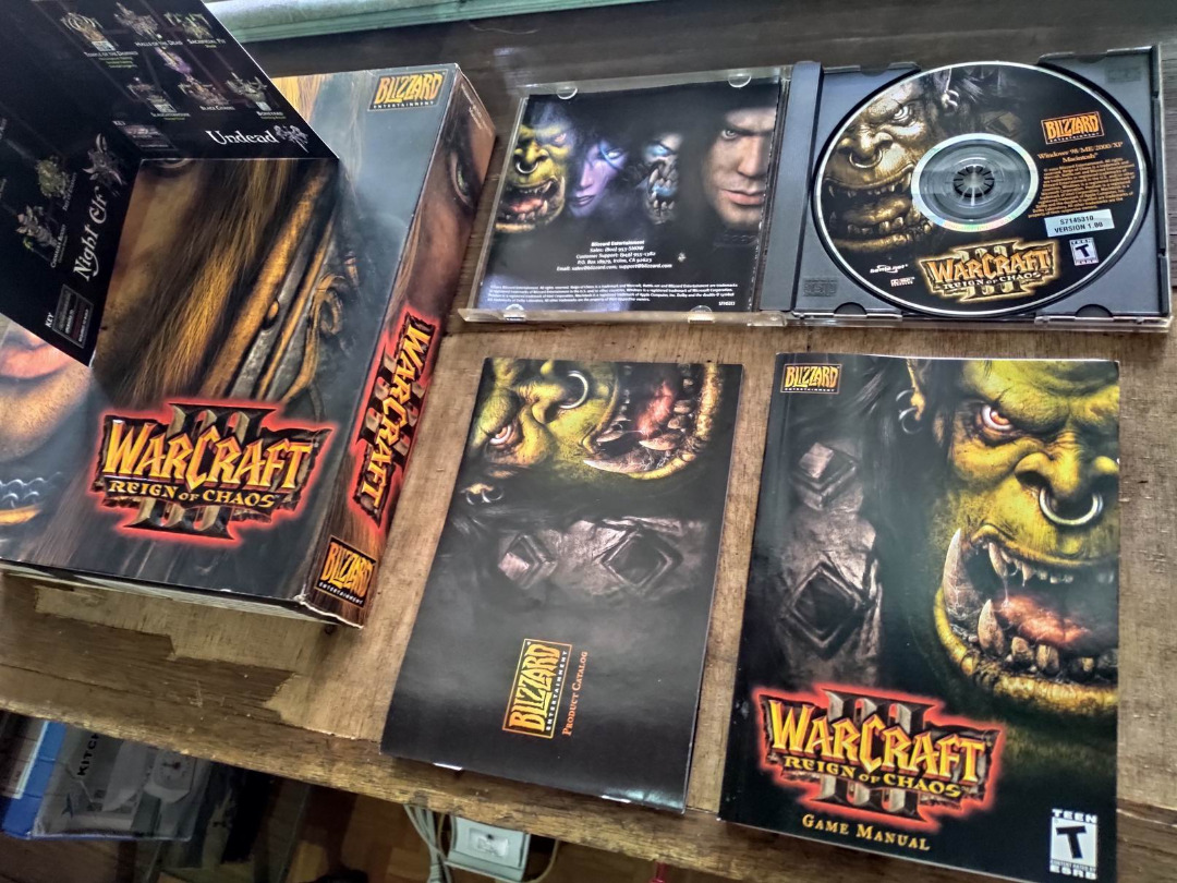 Warcraft 3 Reign of Chaos & Frozen Throne, Video Gaming, Video Games