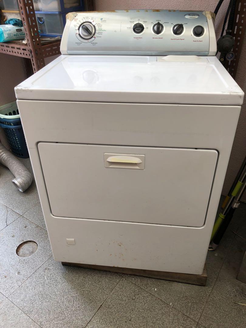 Whirlpool US Gas Dryer, TV & Home Appliances, Washing Machines and