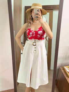 White skirt chocohips boutique