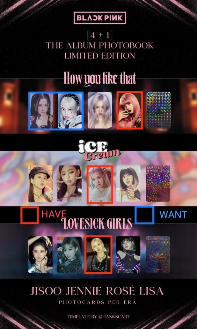 K-POP・アジア THE ALBUM PHOTOBOOK 4+1[LIMITED EDITION] BLACKPINK