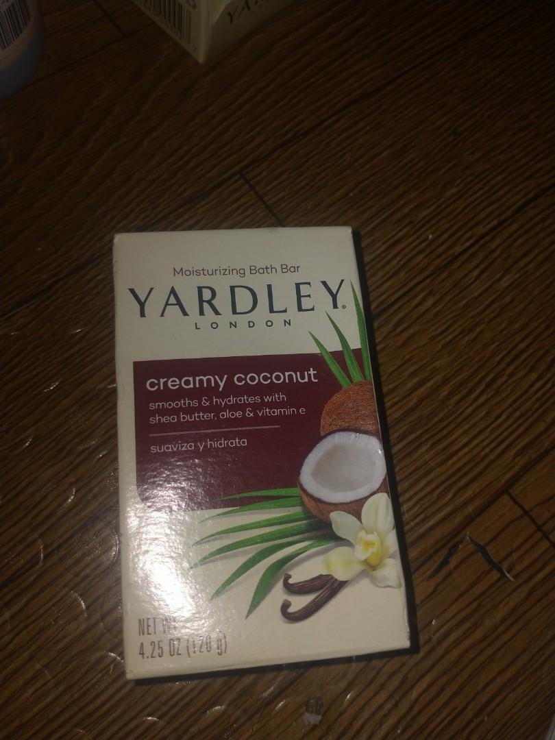 Yardley London Moisturizing bath bar (Category: Bath) located in Valenzuela. Submitted by prettyjhoza_23 (Listing ID 1181628176, Image 1). Description: all authentic on stocks wholesale welcome authentic.