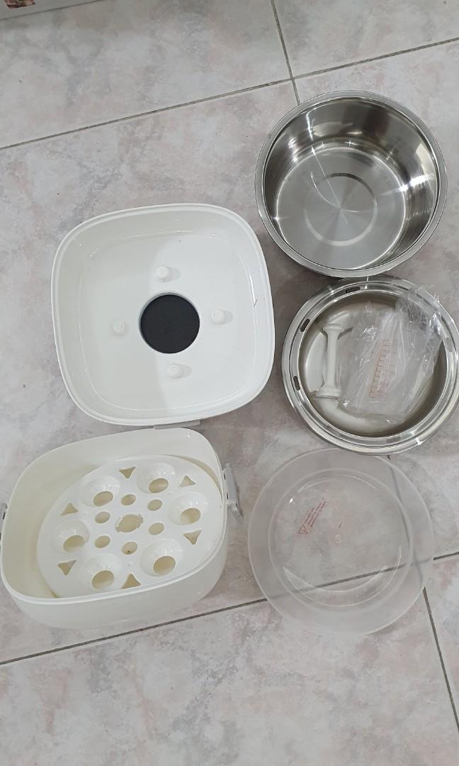 Yoei Electric Lunch Box/Electric Cooker/Cook/Steam/Reheat, Furniture