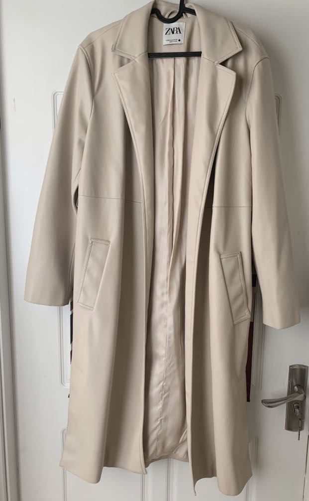 Coat sales beige zara
