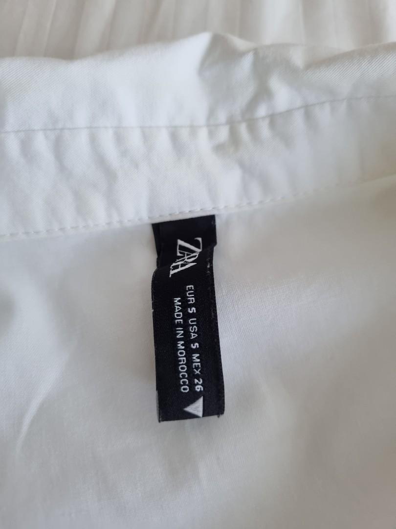 Zara White Puff Sleeve Dress, Women's Fashion, Dresses & Sets, Dresses