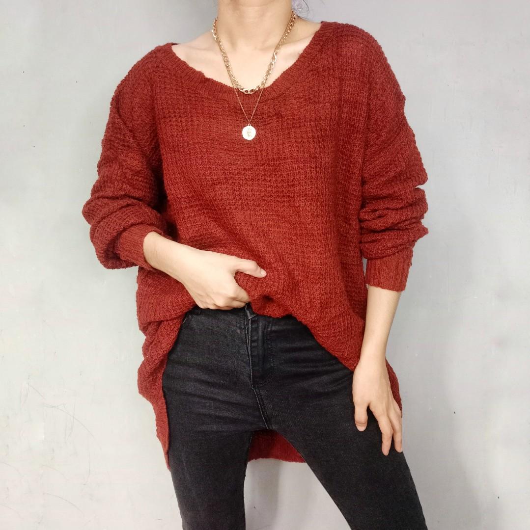 Zenana Premium Sweater, Women's Fashion 