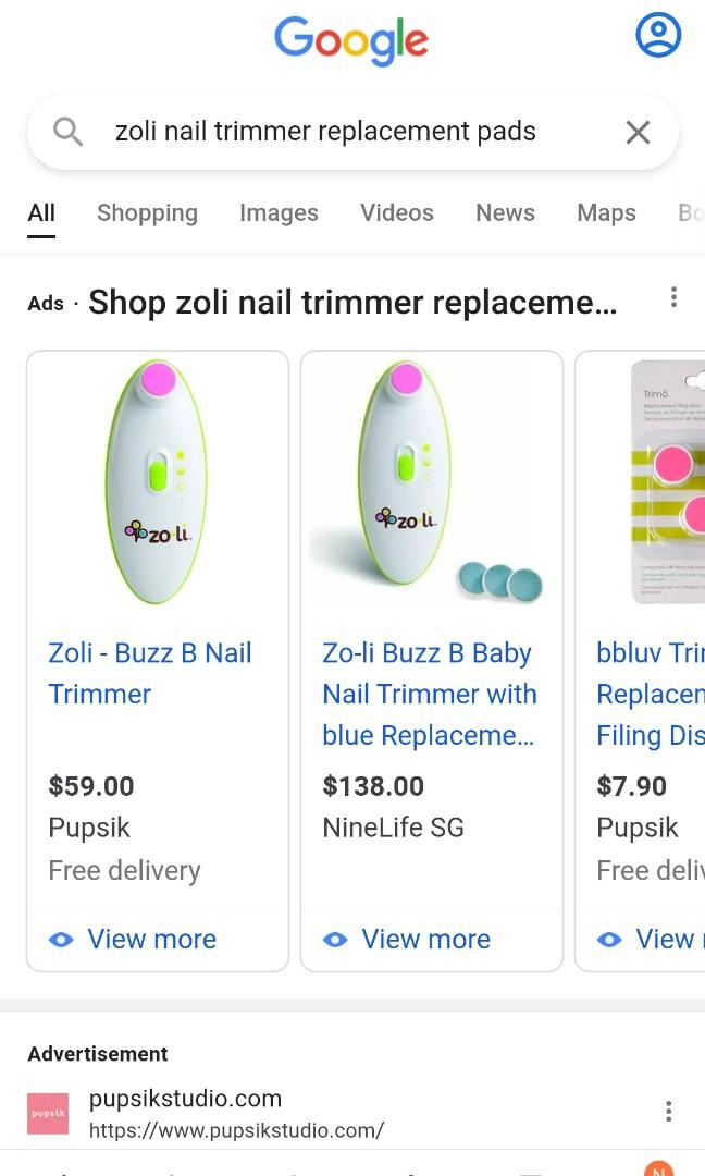 Zoli Nail Trimmer, Babies & Kids, Bathing & Changing, Baby Toiletries