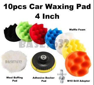 8PCS Foam Car Wax Applicator Pads, Car Paint Care Pad Polishing