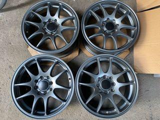 15” ACW Wheels Code 1103 Mags 4Holes pcd 100-114 bnew