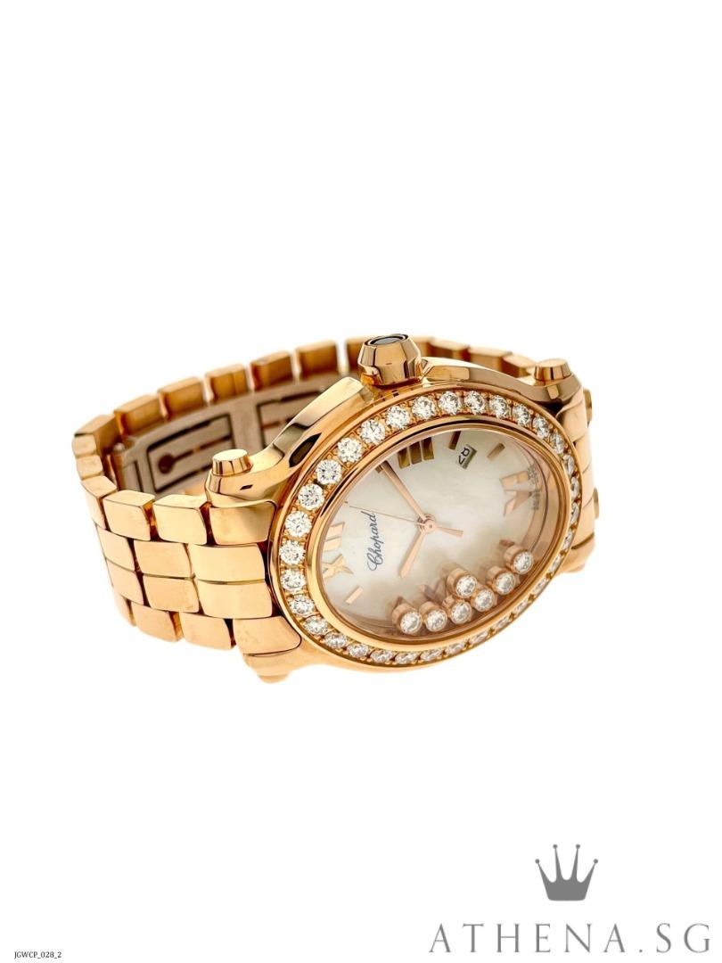 Chopard happy sport oval 7 floating diamonds outlet