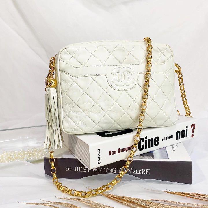 Chanel Cream Quilted Leather Crossbody Bag For Sale at 1stDibs  cream  crossbody bag, cream quilted handbag, chanel cream crossbody bag