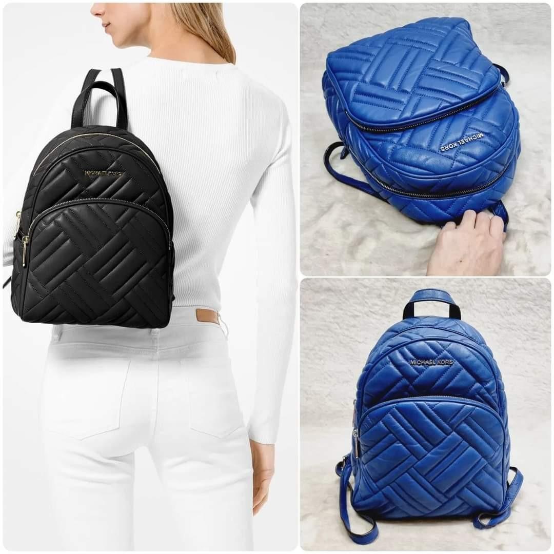 Michael kors discount abbey quilted backpack