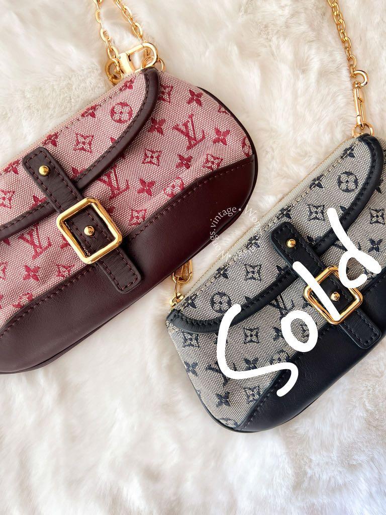 Louis vuitton denim pouch 2025