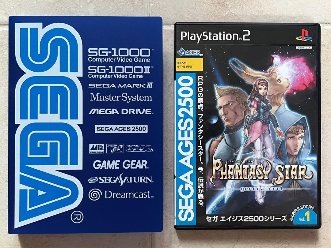 Sega Ages Bonanza Bros Ps4 日版 PS2 SEGA AGES 2500 PHANTASY STAR