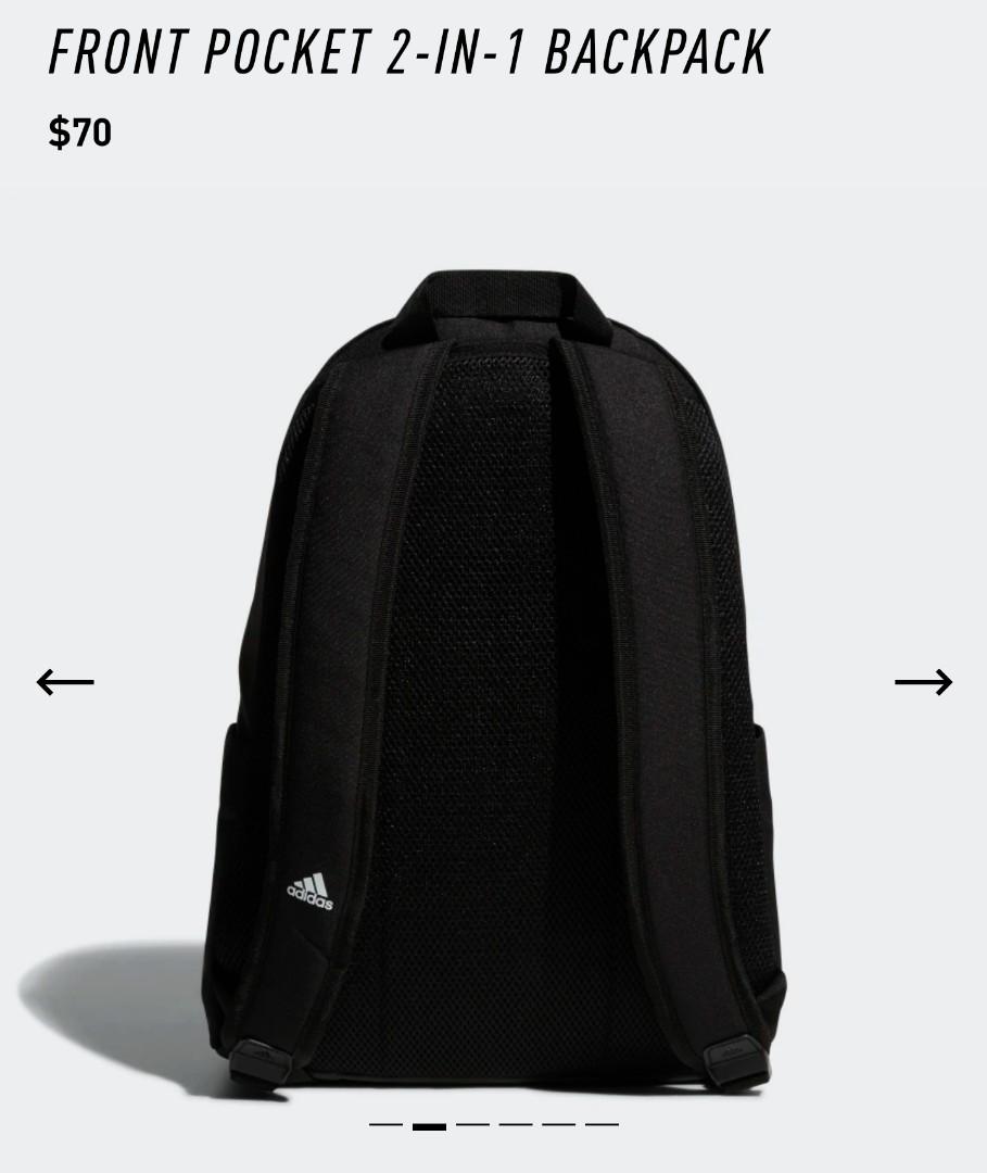 Adidas originals 2 pocket sale backpack