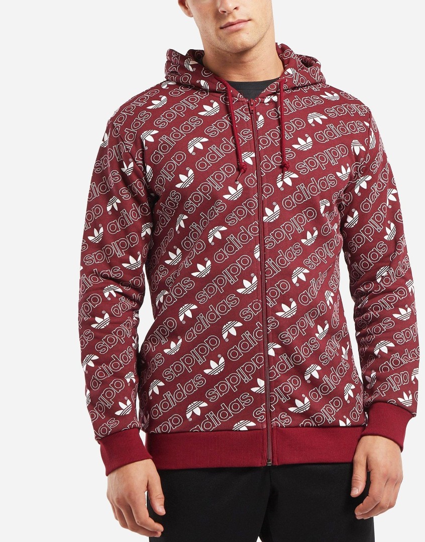 Adidas Monogram Hoodie Size XS L