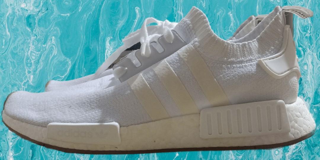 Nmd white outlet gum sole