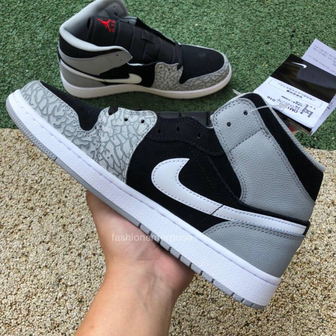 jordan 1 mid elephant print