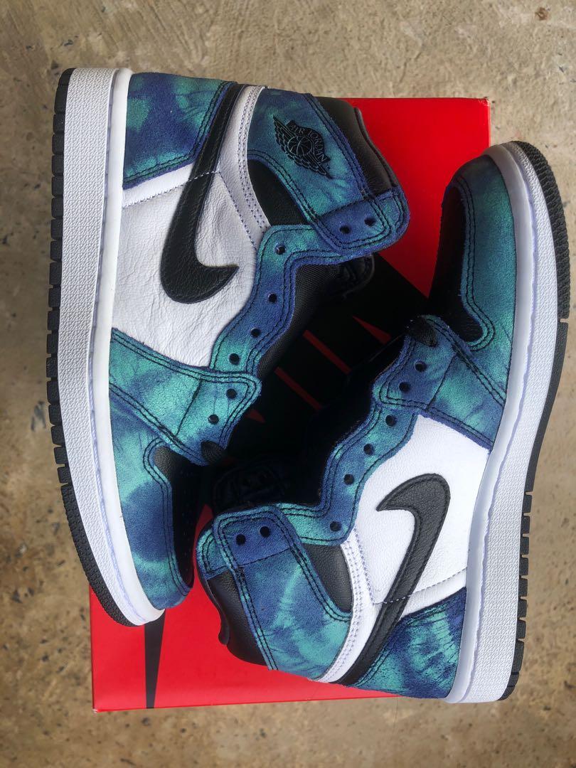 jordan 1 tie dye size 7