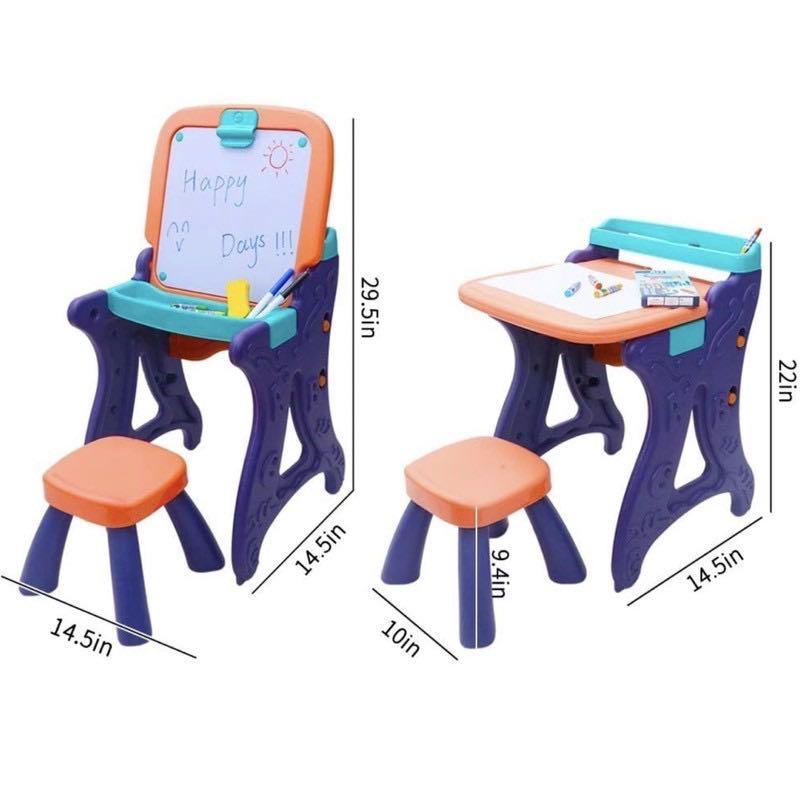ART PAINTING LEARNING TABLE EASEL WHITEBOARD BOARD DESK TABLE