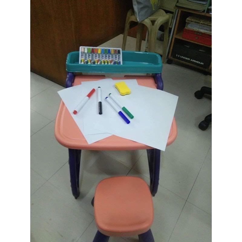 ART PAINTING LEARNING TABLE EASEL WHITEBOARD BOARD DESK TABLE