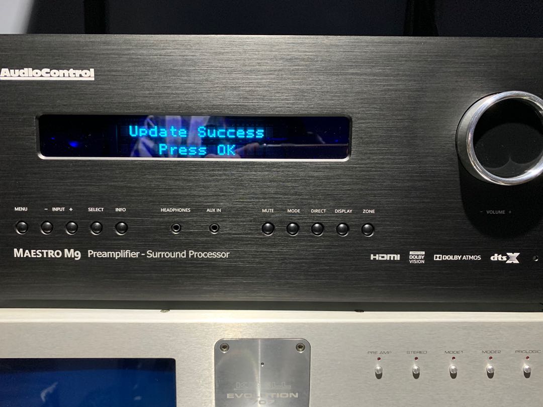 AudioControl M5 Atmos/IMAX/4K processor , Dirac Live full band