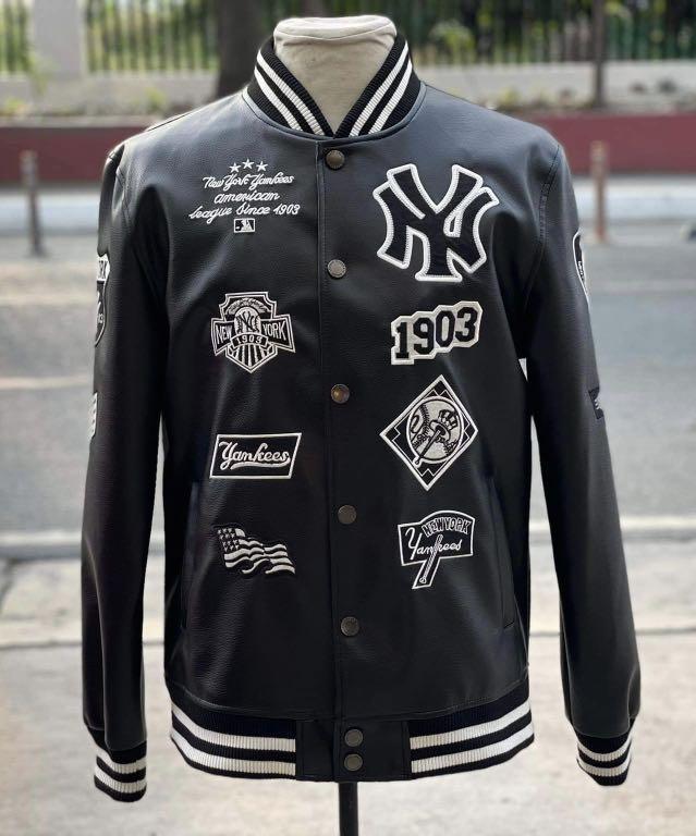 Lsize MLB New York Yankees leather jacke