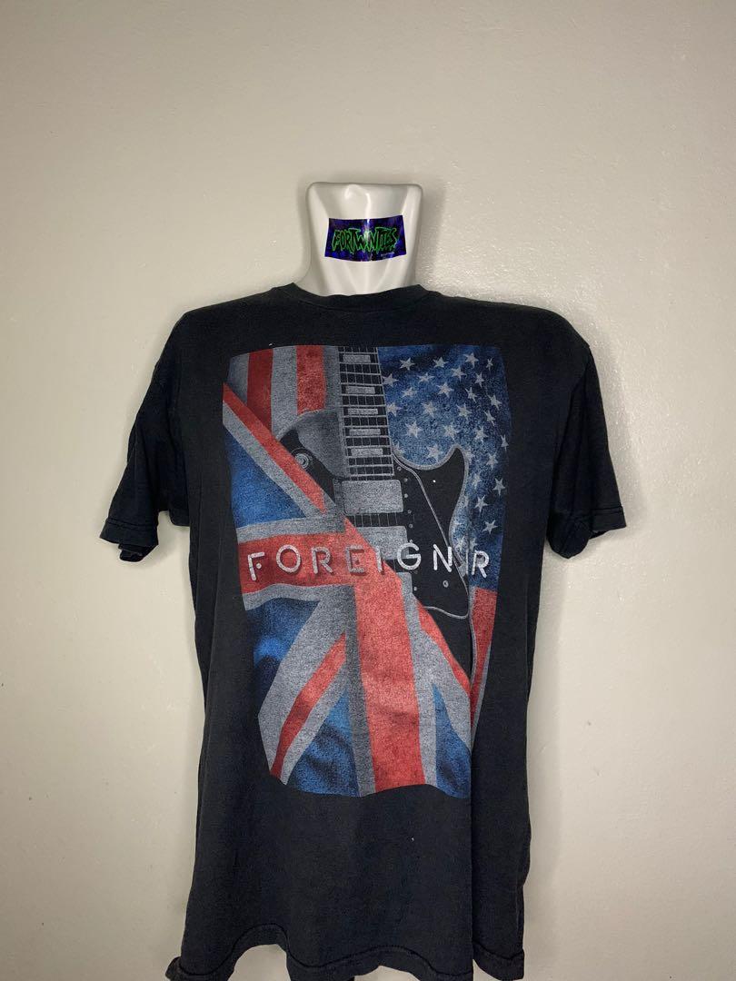 Foreigner 2019 tour t shirts clearance