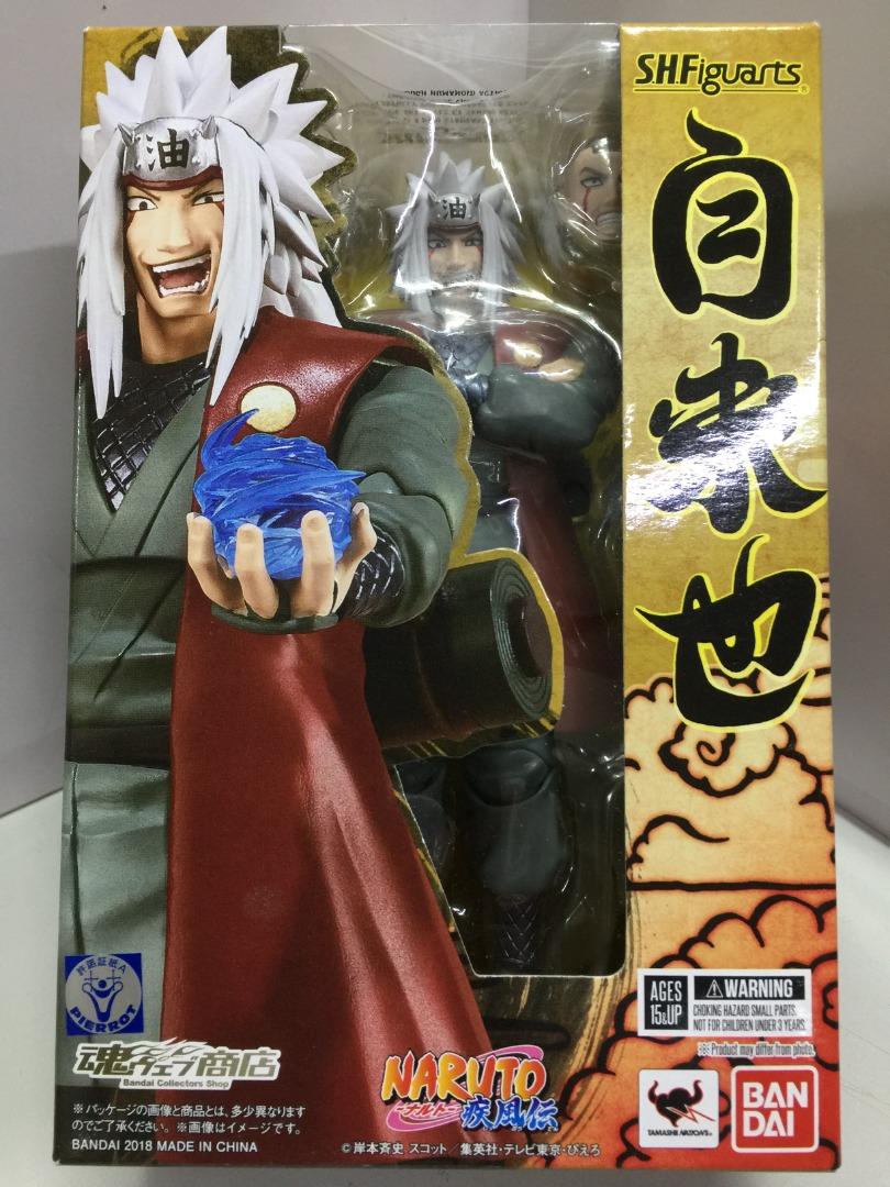 BANDAI S.H.Figuarts NARUTO JIRAIYA 自來也(19811) (C1093-579) shf