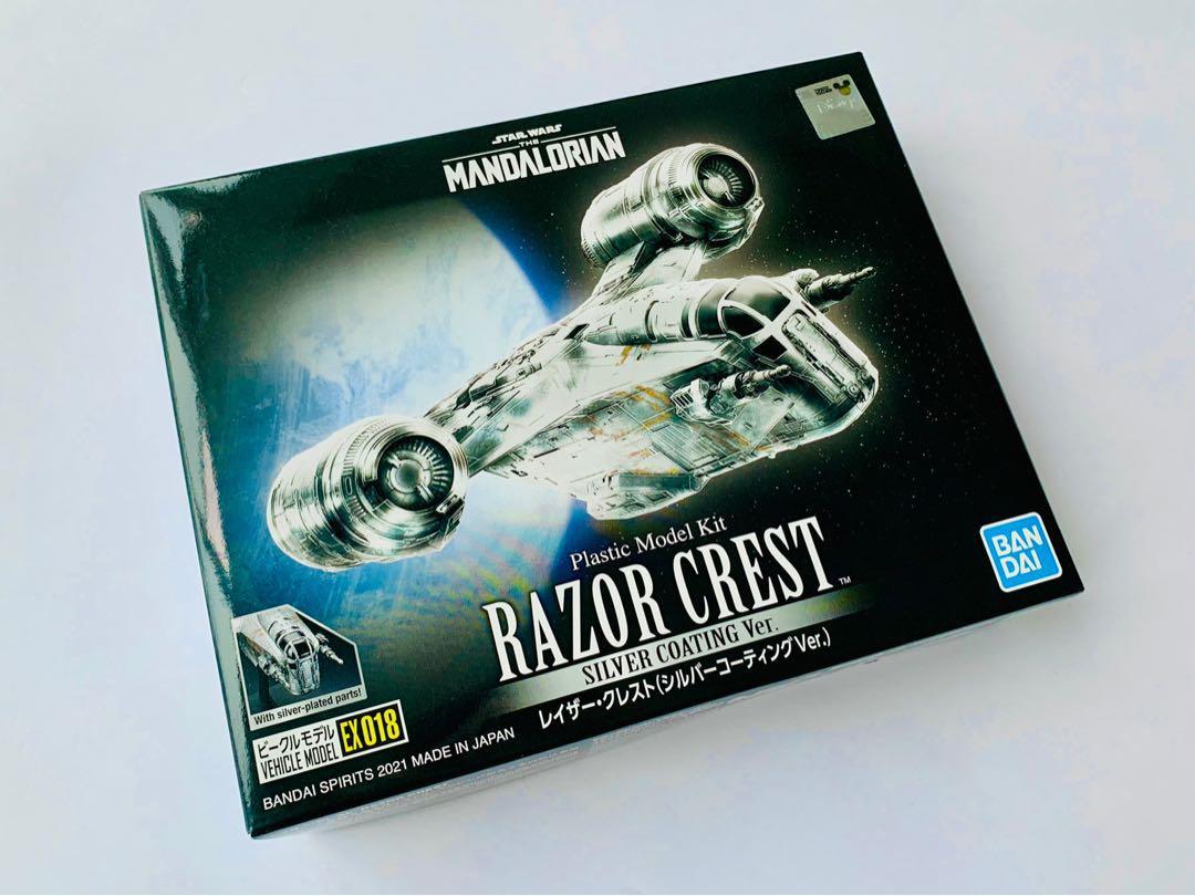Bandai Star Wars EX018 Razor Crest (Silver Coating Ver.) – Maquette Neuve