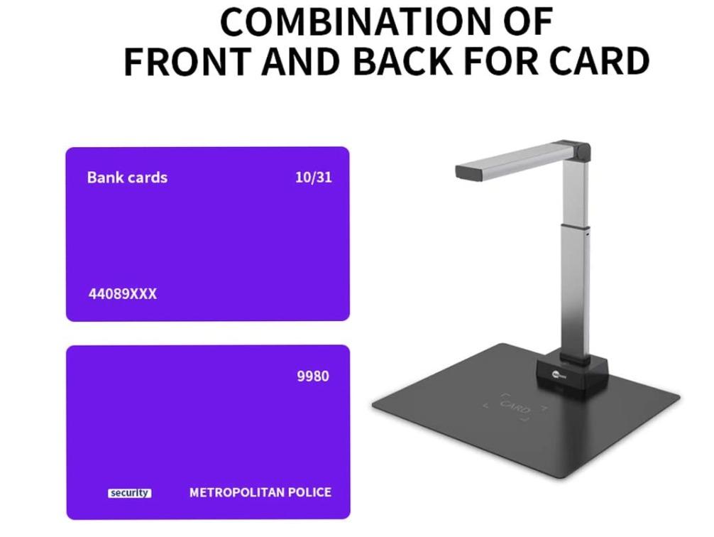 BAOSHARE Portable Foldable Document Camera Scanner (Category: Printers, Scanners & Copiers) located in Marikina City. Submitted by skowshop (Listing ID 1176318767, Image 3). Description: Media Type Receipt, Photo Scanner Type Receipt, Photo, Document Brand BAOSHARE Connectivity Technology USB Item Dimensions LxWxH 3.14 x 4.25 x 12 inches Item Weight 1.7 Pounds Sheet Size A3 Light Source Type LED Optical Sensor Technology CMOS About this item: [Do