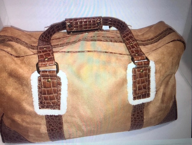Bath and body shop works weekender bag