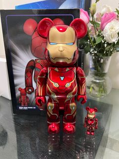 Bearbrick Ironman Mark 50 400% + 100% Ready Stock, Hobbies