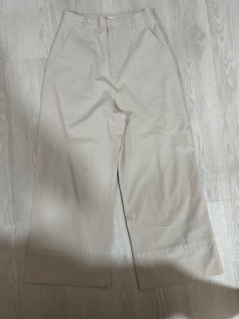 Beige pants, Women's Fashion, Bottoms, Other Bottoms on Carousell