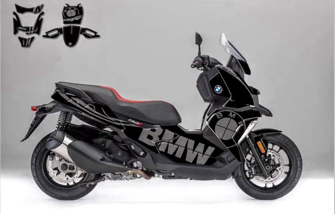 BMW C400X FULL DECAL KIT, Motorcycles, Motorcycle Accessories on Carousell