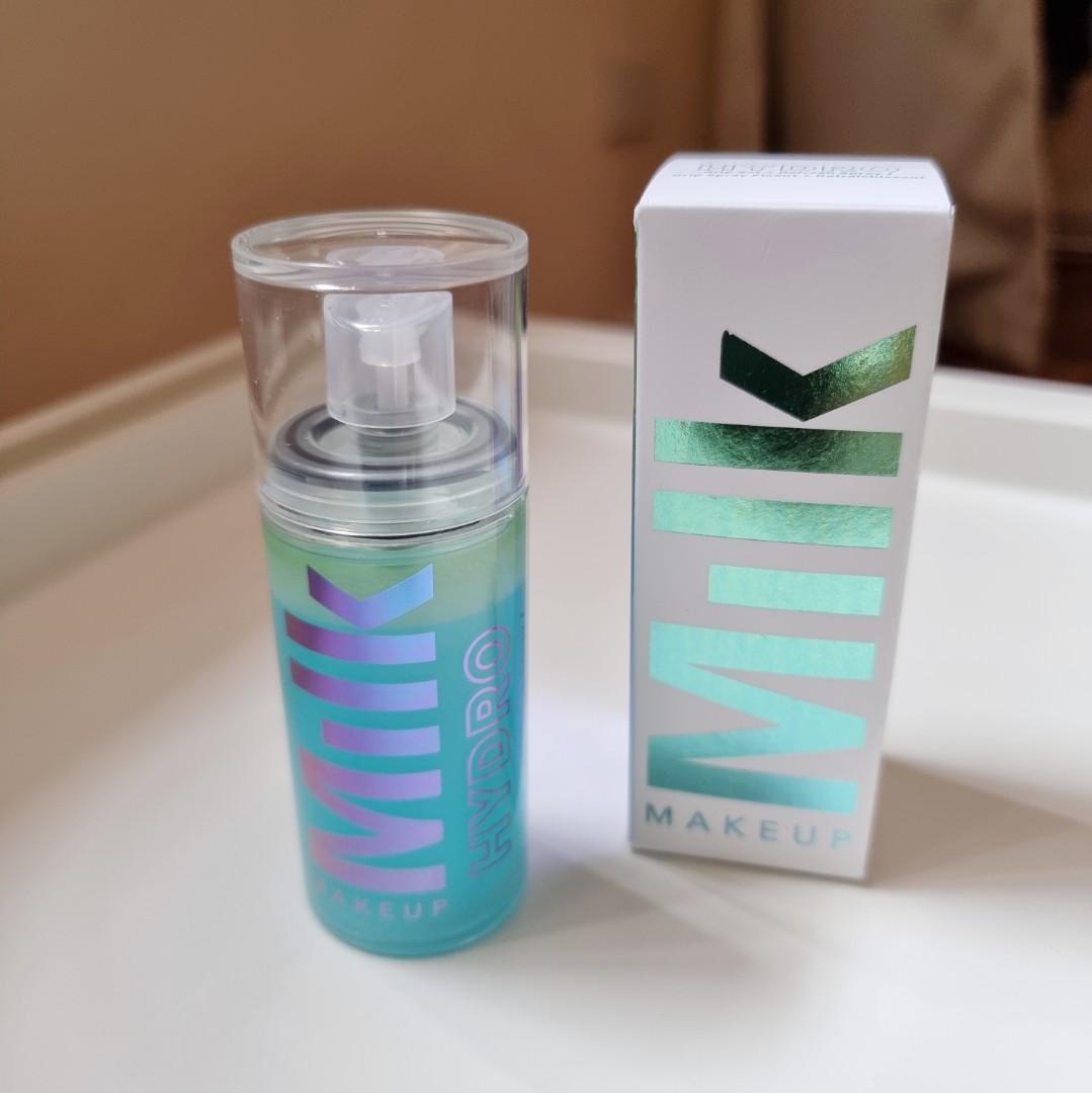[BNEW] Milk Hydro Grip Set And Refresh Spray (Category: Makeup) located in Quezon City. Submitted by rl_minimalist (Listing ID 1176284476, Image 2). Description: The best makeup setting spray. Keeps makeup stay in place all day. Prevents makeup transfer on mask, napkin, clothing, etc. Easy and convenient size to travel with. GCash payment. Shipping via J&T or Lalamove (same day)..