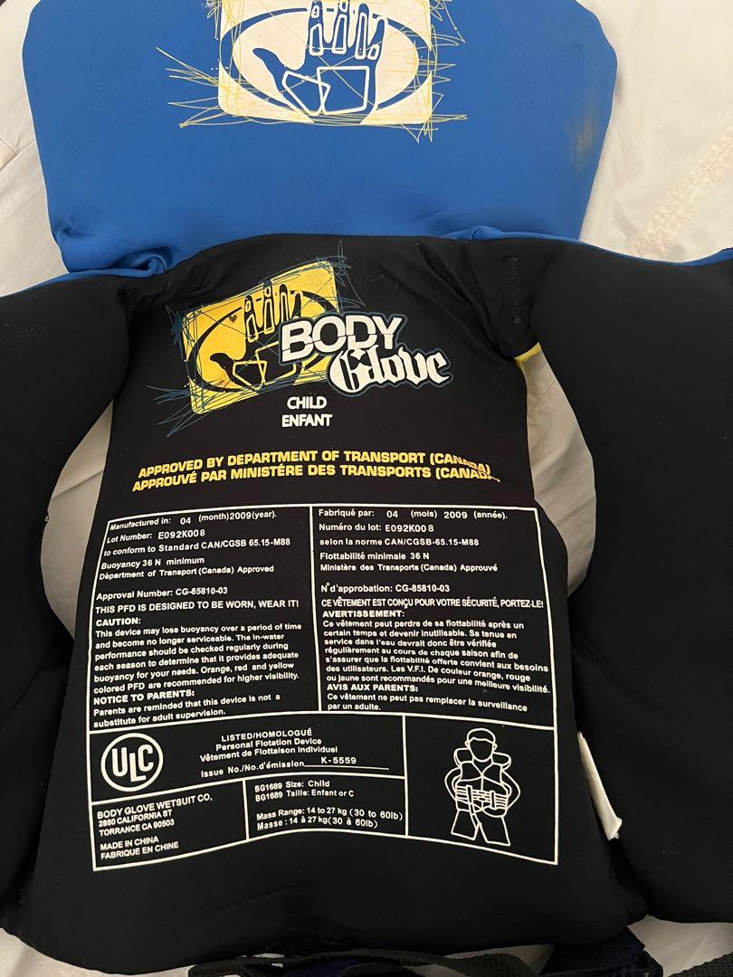 Body Glove Life Jacket, Babies & Kids, Going Out, Other Babies Going